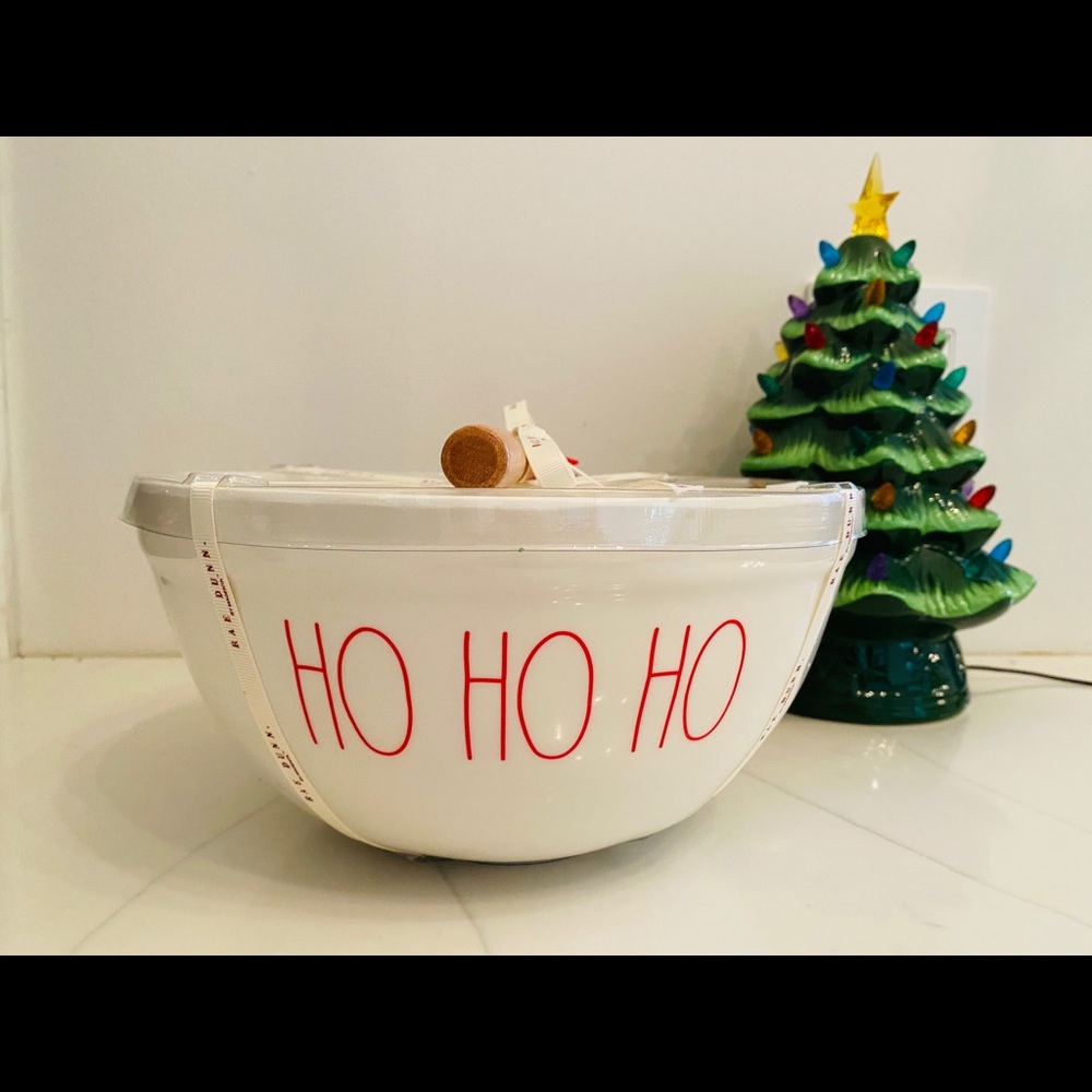 Rae Dunn Christmas Bowl and Spatula